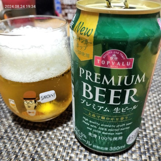 「イオン トップバリュ プレミアム生ビール 350ml」のクチコミ画像 by 道民はっしーはっぴーさん