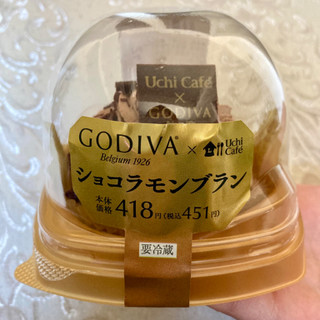 「ローソン Uchi Cafe’ × GODIVA ショコラモンブラン」のクチコミ画像 by AuVieuxさん