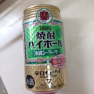 「タカラ タカラ焼酎ハイボール シークァーサー 缶350ml」のクチコミ画像 by 鉄腕子さん