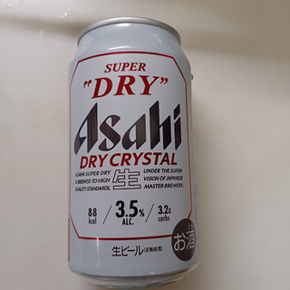 「アサヒ スーパードライ ドライクリスタル 缶350ml」のクチコミ画像 by 鉄腕子さん