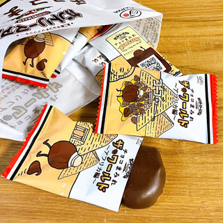 「不二家 カントリーマアム チョコまみれ ザ・ワールド アフリカ編 ミドルパック 袋102g」のクチコミ画像 by もみぃさん