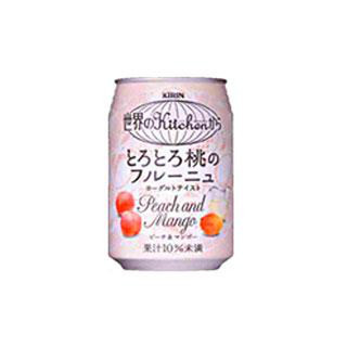 KIRIN 世界のKitchenから とろとろ桃のフルーニュ 缶280g 実食クチコミ