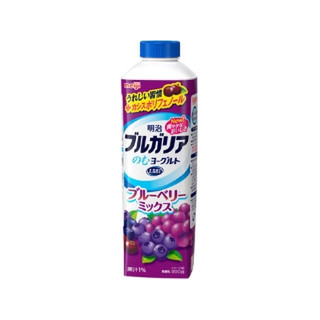 中評価 明治 ブルガリア のむヨーグルト ブルーベリーミックス ボトル900gのクチコミ 評価 カロリー情報 もぐナビ