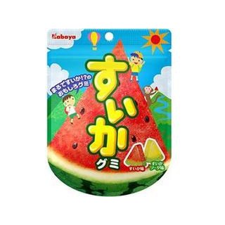 カバヤ すいかグミ 袋50g 実食クチコミ4件|評価 4.0/7点【もぐナビ】
