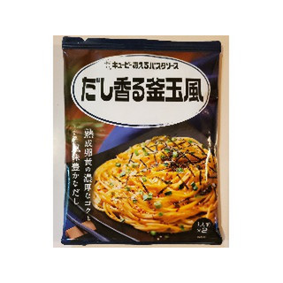 中評価】「釜玉うどんのパスタ版なんだろうけど…😰 - キユーピー