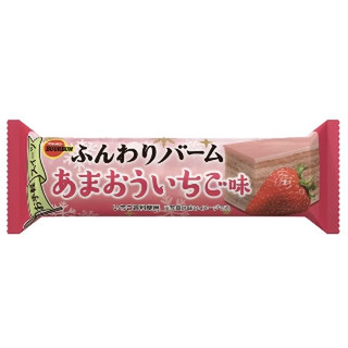 残2★ふんわりバームあまおういちご味×4本 高評価】「ブルボン ふんわりバーム あまおういちご