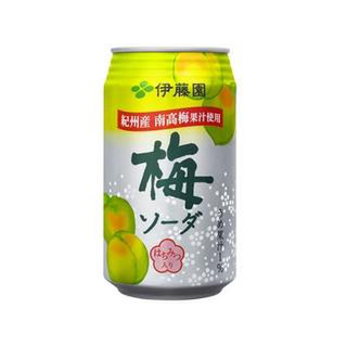 高評価】「甘酸っぱい梅がいっぱいの炭酸。 - 伊藤園 梅ソーダ」の