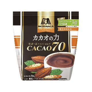 中評価】「大人のココア - 森永製菓 カカオの力 CACAO70」のクチコミ