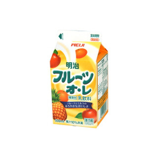 高評価】明治 フルーツオレ パック500ml(製造終了)のクチコミ 高評価】明治 フルーツオレ パック500ml(製造終了)のクチコミ