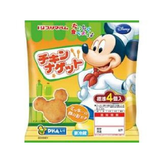 高評価 可愛い プリマハム ディズニーキャラクターシリーズ チキンナゲット 4個入 のクチコミ 評価 つなさん