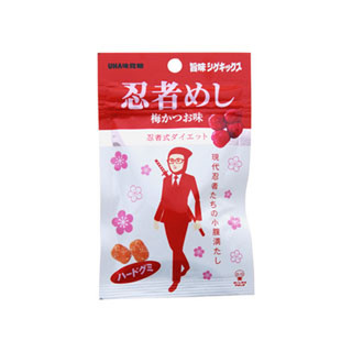 UHA味覚糖 旨味シゲキックス 忍者めし 梅かつお味 袋20g 実食クチコミ