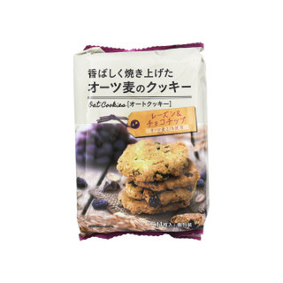 【中評価】「オーツ麦のクッキー レーズン＆チョコチップ☆44kcal