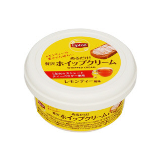 ドウシシャ リプトン 贅沢ホイップクリーム レモンティー味 カップ90g