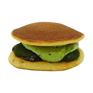もち 高評価】「静岡茶仕立てのどら焼葛もち入り もち小 - セブン