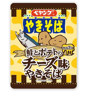 まるか食品 ペヤング 鮭とポテトのチーズ味やきそば