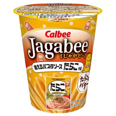 カルビー Jagabee あえるパスタソースたらこ味