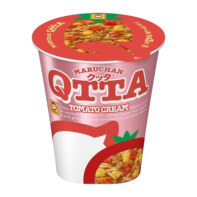 東洋水産 MARUCHAN　QTTA（クッタ） TOMATO　CREAMラーメン トマトチーズくりーむ味