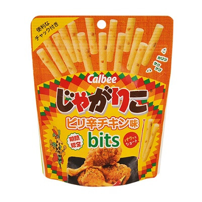 ファミリーマート カルビー じゃがりこピリ辛チキン味ｂｉｔｓ