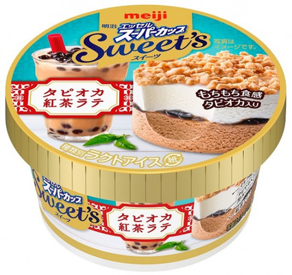 明治 エッセル スーパーカップSweet’s タピオカ紅茶ラテ