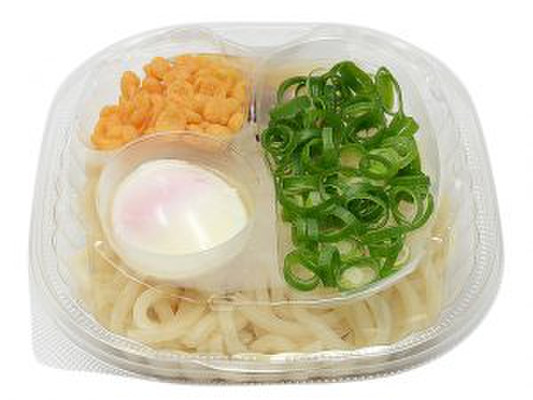 濃厚半熟玉子で食べる 冷しぶっかけうどん　セブン