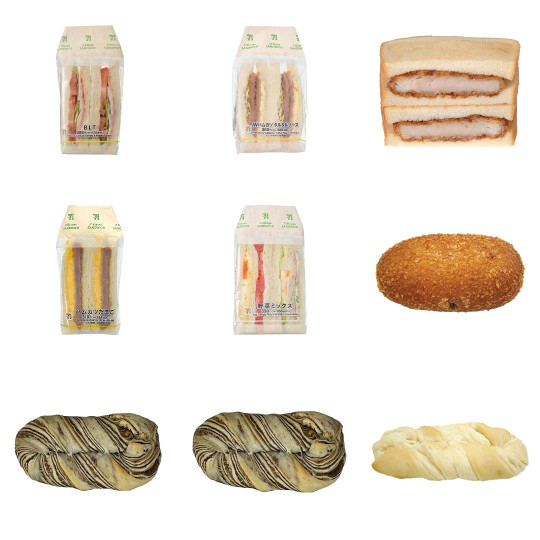 コンビニサンドイッチ・コンビニパンの新発売・新商品・新メニュー一覧