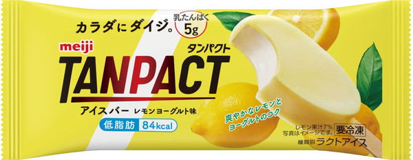 明治 TANPACT アイスバー レモンヨーグルト味 袋81ml