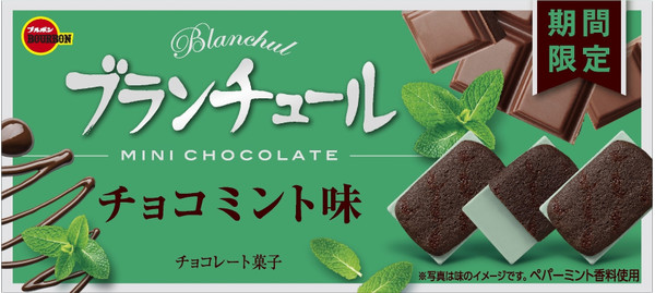 ブルボン ブランチュールミニチョコレート チョコミント味 箱12個