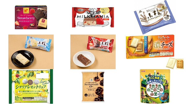 チョコレートの食べたいランキング