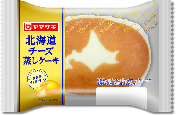 ヤマザキ 北海道チーズ蒸しケーキ 袋1個