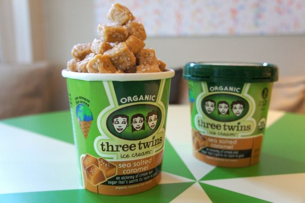【全米人気No.1】オーガニックアイス『Three Twins Ice Cream』サンフランシスコで人気No.1だという「シーソルトキャラメル」