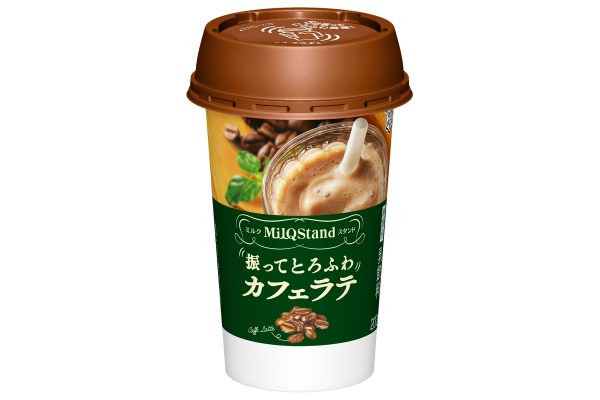 「MilQ Stand 振ってとろふわカフェラテ」