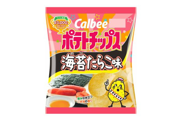 「ポテトチップス 海苔たらこ味」