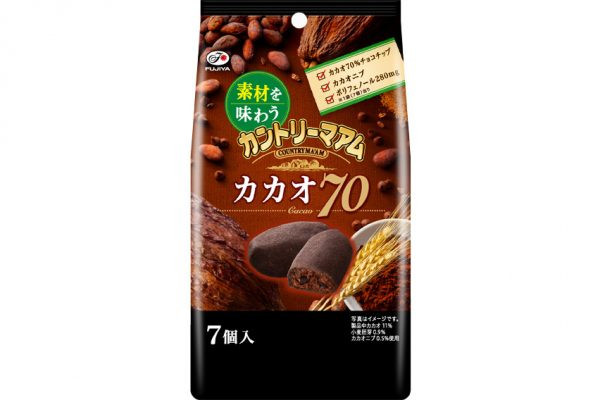 「素材を味わうカントリーマアム（カカオ70）」