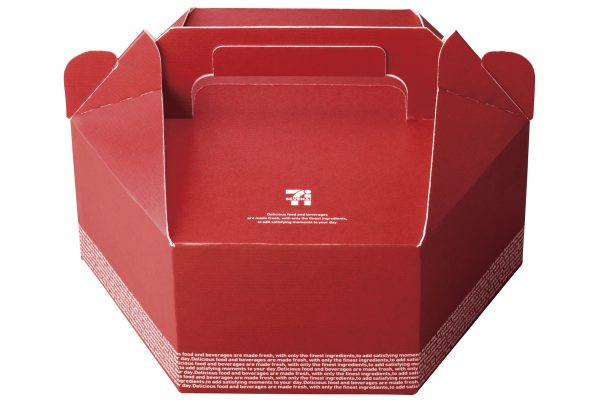 クリスマスにぴったりの赤を基調とした専用BOX