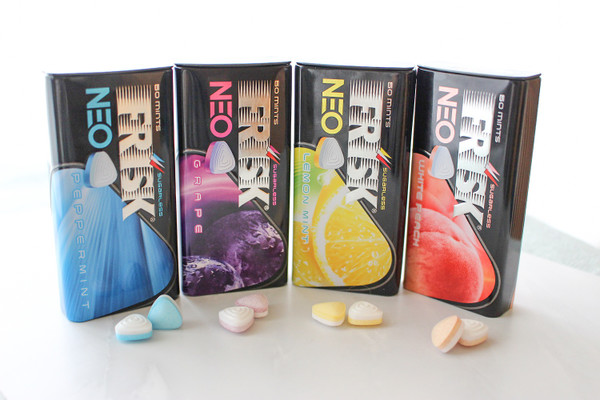 【通常フリスクの5倍】「フリスク ネオ」に新フレーバー登場！ 4種類すべての味を実際に試してみました