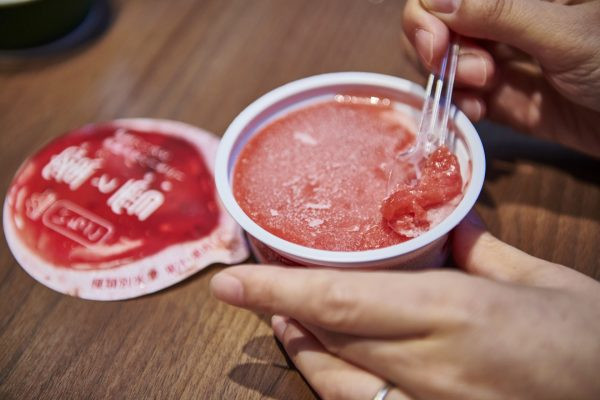 「澪」×「蜜と雪 いちご」試食