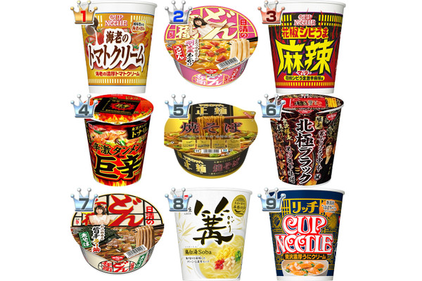 カップ麺おすすめランキングBEST18！