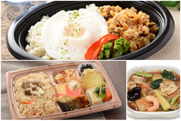きのこや野菜でヘルシー！：最新コンビニ弁当TOP3