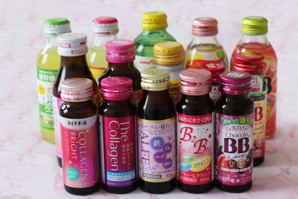 【コンビニ・ドラッグストア】で買える!美容系ドリンクを低カロリー順にならべてみた♪