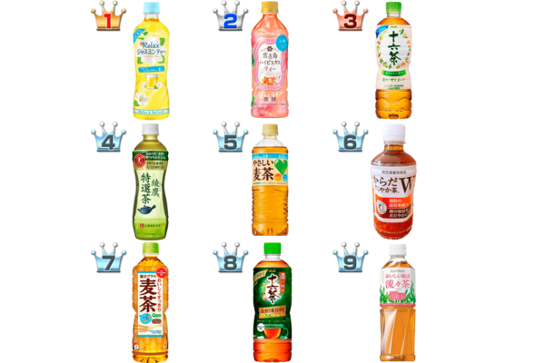 ペットボトルのお茶おすすめランキングBEST20!
