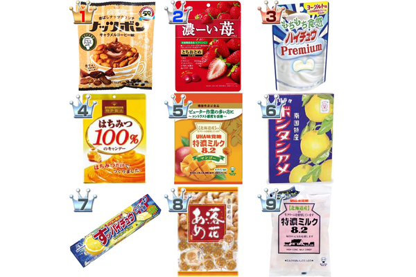 飴(キャンディー)おすすめランキングBEST20!ロングセラーや新作の中から1位が決定☆