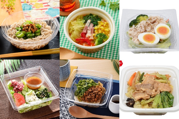 【ローソン・ファミマ・セブン】今週のヘルシー新商品!たんぱく質や野菜がしっかり摂れるサラダやスープなど☆