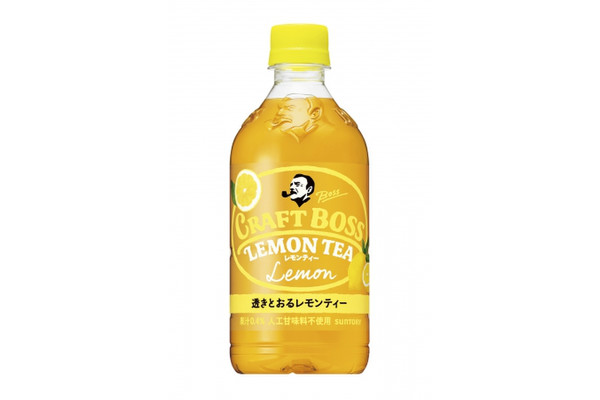 サントリー「クラフトボス レモンティー」新発売!やわらかい酸味とすっきりとした甘さ♪