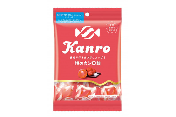 カンロ「梅のカンロ飴」新発売！素材をしっかりと感じられる一粒・可愛らしい春色パッケージが目印♪
