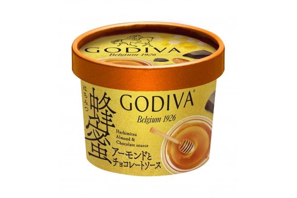 セブン限定「ゴディバ 蜂蜜アーモンドとチョコソース」新発売！