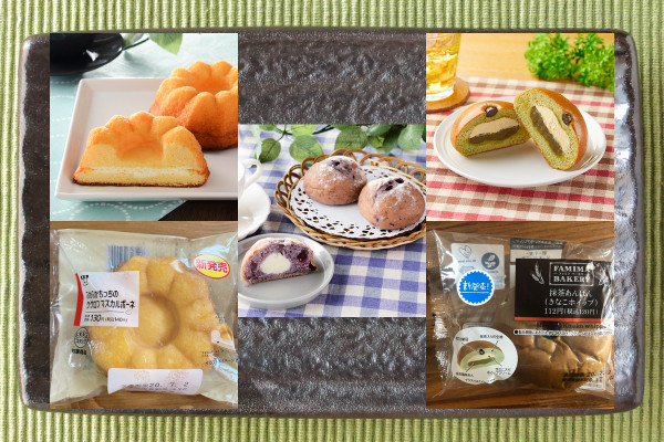 ローソン vs. ファミマ、勝つのはチーズかはたまた抹茶！？：今週のコンビニパンランキング