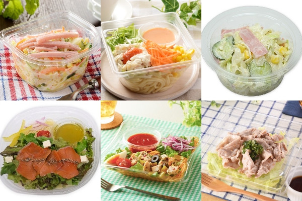 コンビニ3社今週のヘルシー新商品6選!お肉や魚類を使ったパスタサラダなど♪