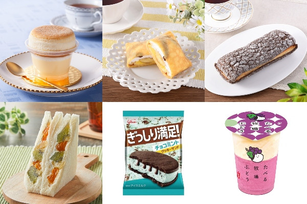 ファミマ今週の新商品6選!ぎっしりチョコミントやふわしゅわスイーツなど♪