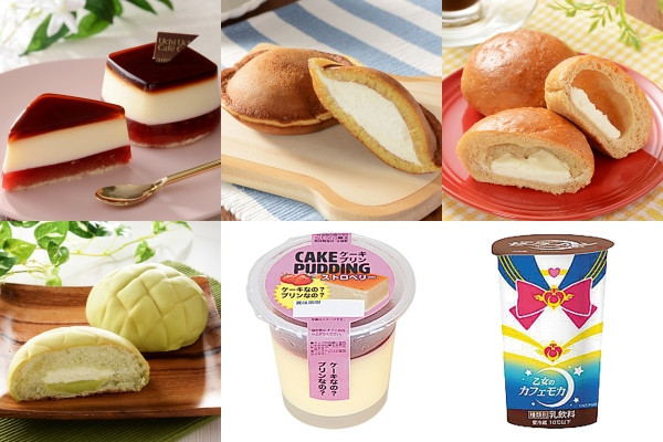 ローソン今週の新商品6選!セーラームーンコラボに濃密プリンなど♪