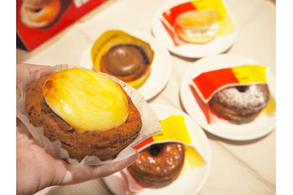 【ミスド新作】「BAKE」&「RINGO」とコラボ!チーズタルトとカスタードアップルパイをイメージした5種を一足先に食べ比べ♪
